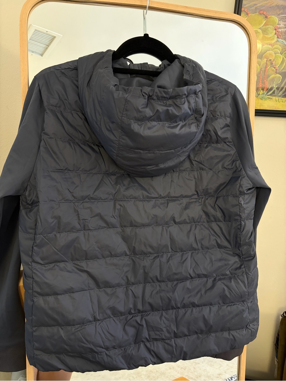 Theory Hooded Lightweight Puffer Slim Jacket M - Picture 2 of 4